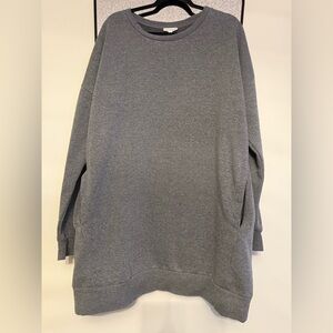 Zenana Outfitters Gray Sweatshirt 3X
